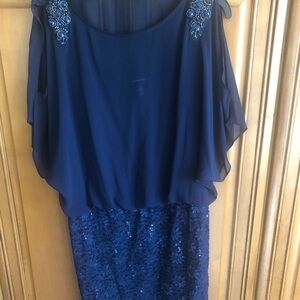 R&M Richards Midnight Blue Gown